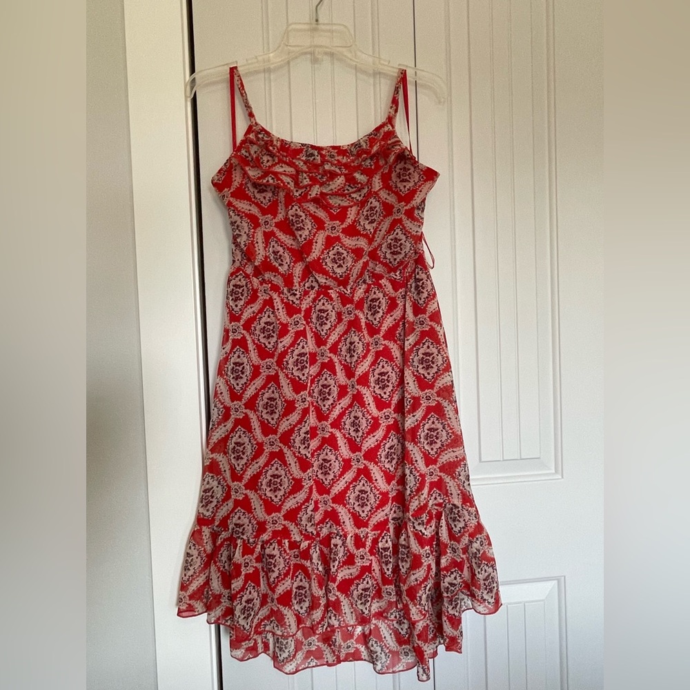 Vanity Red High Low Dress Size MEDIUM